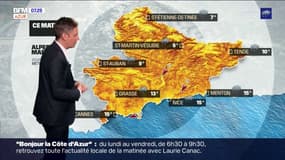 Météo: un temps nuageux et pluvieux ce dimanche, jusqu'à 17°C à Nice