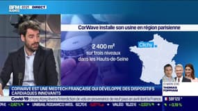 Louis de Lillers (CorWave) : CorWave va installer une usine urbaine de pompes cardiaques à Clichy - 21/03