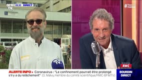 Denis Malvy face à Jean-Jacques Bourdin en direct - 17/04