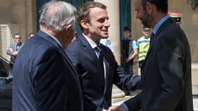 Le Premier ministre Edouard Philippe et le président de la République Emmanuel Macron, le 17 juillet 2017. 
