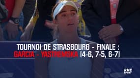 Résumé : Garcia - Yastremska (4-6, 7-5, 6-7) – WTA de Strasbourg