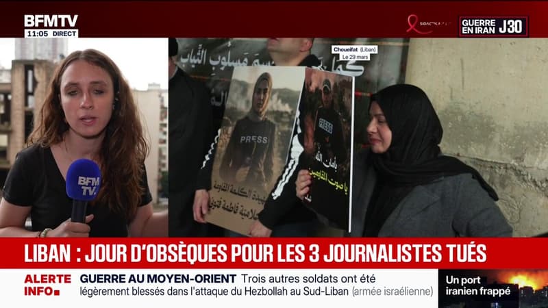 Guerre au Moyen-Orient: une bataille de communication entre Israël et le Liban au sujet des trois journalistes tués par une frappe israélienne