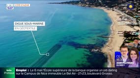 Sainte-Maxime: travaux en cours pour lutter contre l'érosion des plages