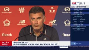 Galtier (Lille) : « Parfois, il vaut mieux prendre les grosses cylindrées tôt dans la saison »