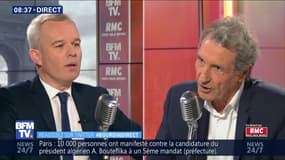 François de Rugy face à Jean-Jacques Bourdin en direct