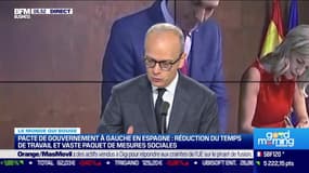 Benaouda Abdeddaïm : Pacte de gouvernement à gauche en Espagne, réduction du temps de travail et vaste paquet de mesures sociales -25/10