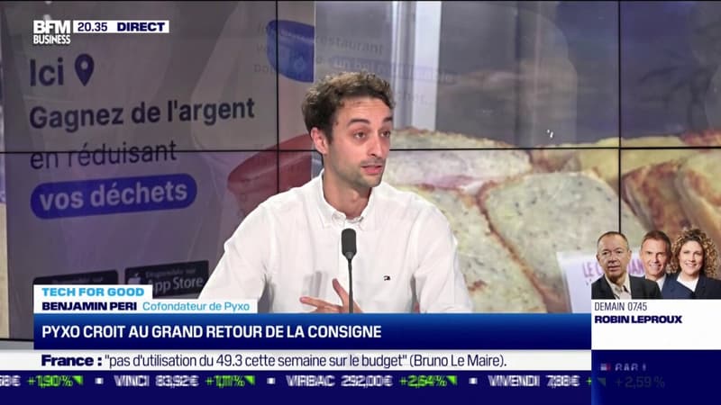 Pixo croit en la consigne dans le secteur de la restauration :