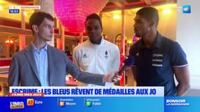 J'aime mes Jeux du 24 juillet: les escrimeurs Français rêvent de médailles aux JO