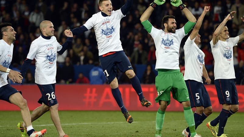 Le PSG est champion de France