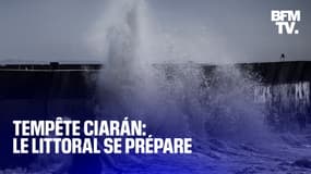 Tempête Ciarán: le littoral se prépare 