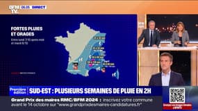 De fortes pluies attendues dans le Sud-Est du pays ce mardi