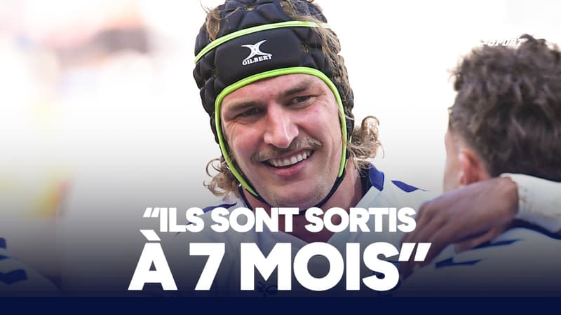 Rugby : "Ils sont sortis à 7 mois", les vives émotions de Chalureau, évoquant ses jumeaux prématurés