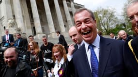 Nigel Farage, le candidat de l'UKIP aux européennes