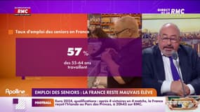 Emploi des seniors : la France reste mauvais élève 