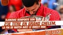 Roland- Garros : Djokovic remporte son 23e titre en Grand Chelem, la fin du match avec le direct RMC