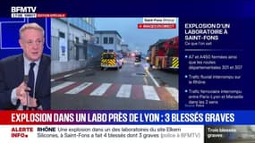 Marshall Truchot : Explosion dans un labo près de Lyon, 3 blessés graves - 22/12