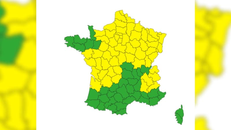 Intempéries: plus aucun département concerné par la vigilance orange en France