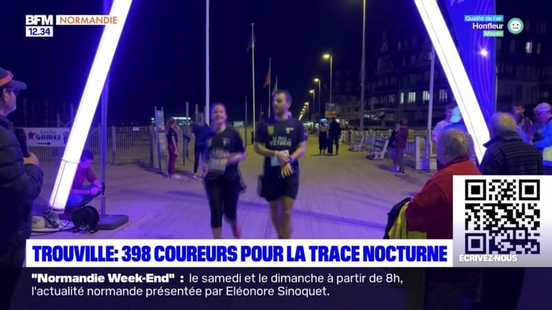 Trouville: 398 coureurs pour cette 4e édition la Trace Nocturne