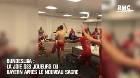 Bundesliga : La joie des joueurs du Bayern après le nouveau sacre