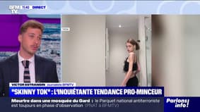 Sur tiktok, la tendance "Skinnytok" qui promeut les spécialistes de la minceur