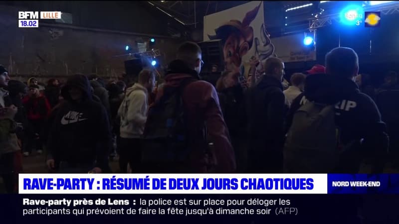 Rave-party à Lens: retour sur deux jours chaotiques