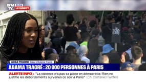 Incidents à Paris: pour Assa Traoré, "le seul responsable, c'est monsieur Lallement"