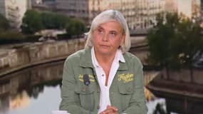 Maître Isabelle Colombani, avocate du grand-père d'Émile, sur le plateau de BFMTV mardi 8 juillet 2025.