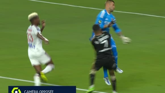 La sortie folle et dangereuse de Lopes lors d'OL-Ajaccio, le 5 août 2022