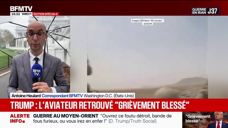 Donald Trump qualifie l'opération de sauvetage du pilote américain en Iran comme l'une des plus audacieuses de l'histoire