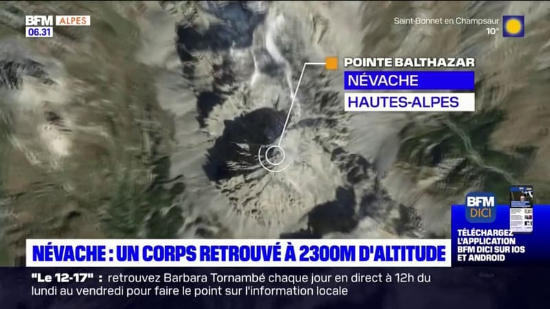 Regarder la vidéo Hautes-Alpes: le corps d'un homme retrouvé à 2.300 mètres d'altitude à Névache 