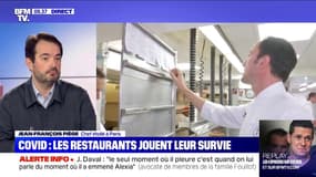 Pour le chef Jean-François Piège, le gouvernement prend des "mesurettes" pour les restaurateurs