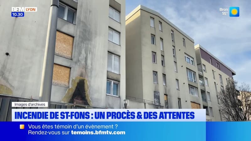 Incendie de Saint Fons : Un procès et des attentes