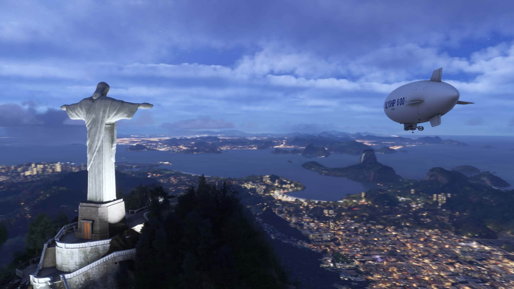 Flight Simulator 2024 survole également le Corcovado au Brésil