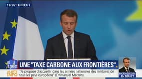 Europe: Macron propose une taxe européenne sur les transactions financières