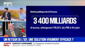 L'ISF est-il une solution vraiment efficace pour pallier la dette de la France, qui s'élève à 3.400 milliards d'euros? 