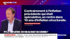 "On est allé boxer auprès des sociétés multinationales pour ramener une inflation moindre",  Michel-Edouard Leclerc - 24/03