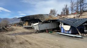 La famille Ollier a tout perdu dans l'incendie de sa ferme en décembre 2021 à La Rochette.