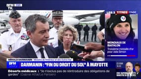 Droit du sol, révision constitutionnelle: les mesures annoncées par Gérald Darmanin à Mayotte