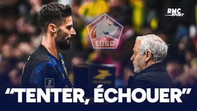 LOSC : Giroud en disette ? "Continuer à tenter, à échouer", encourage Genesio