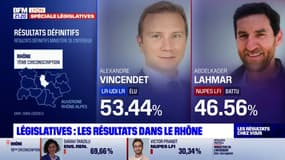 Législatives 2022: les résultats définitifs dans, pour l'heure, cinq circonscriptions du Rhône