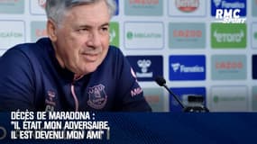 Décès de Maradona : "Il était mon adversaire, il est devenu mon ami" se souvient Ancelotti