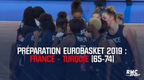 Résumé : France - Turquie (65-74) – Prépa Eurobasket 2019