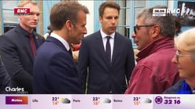 Dissolution: Emmanuel Macron tente de justifier sa décision en Bretagne