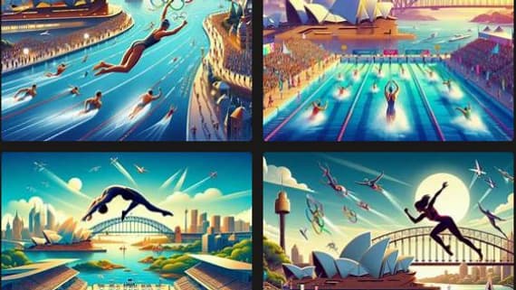 Dall-E imagine les JO en Australie Dall-E imagine les JO en Australie