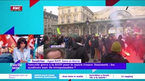 Nouvelle grève à la RATP le jour de France-Danemark : irresponsable ?