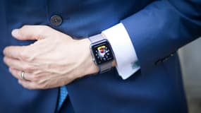 Montre connectée Apple Watch. 