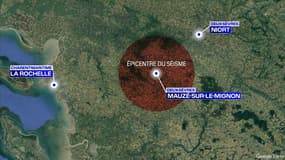 Un séisme de magnitude 5,3 a été ressenti dans l'ouest de la France. 