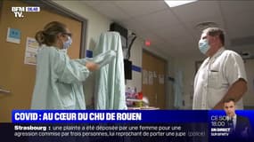 Covid-19: au cœur du CHU de Rouen où la deuxième vague commence à se faire sentir