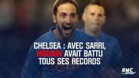 Chelsea : Avec Sarri, Higuain avait battu tous ses records...