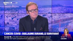 Guillaume Durand: "Si j'avais cumulé un cancer grave avec un covid compliqué, il serait peu probable que je sois en train de bavarder avec vous"